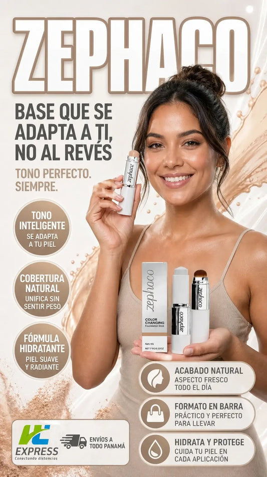 BASE DE MAQUILLAJE COREANA HIDRATANTE DOS PUNTAS