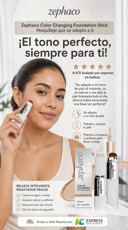 BASE DE MAQUILLAJE COREANA HIDRATANTE DOS PUNTAS