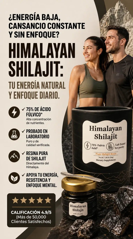 Himalayan Shilajit  Energía y Vitalidad Natural