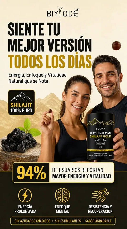 Himalayan Shilajit Gummies – Energía y Vitalidad Natural